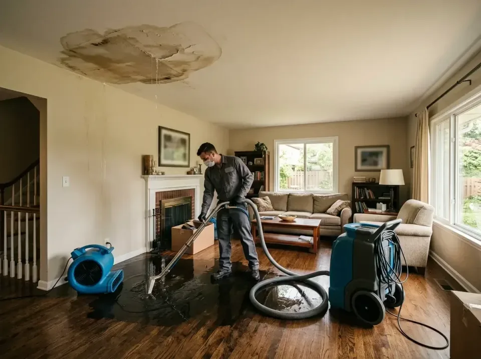 attic-pipe-burst-ceiling-drip-008 — frequently asked questions, Water Damage Restoration & Carpet Care in Asbury Park, NJ